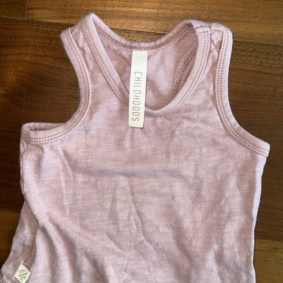 CHILDHOODS CLOTHING Toddler Girls Twirly Tank Dress / 12-18m mauve pink - Picture 3 of 4